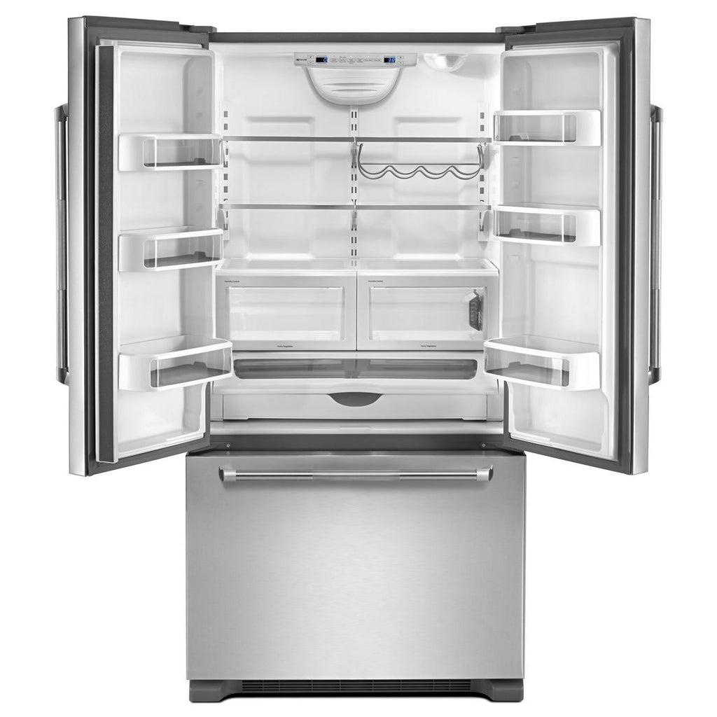  JennAir 36-inch, 21.9 cu.ft. Counter-Depth French 3-Door Refrigerator with TriSensor™ Electronic Climate Control JFC2290REP IMAGE 2