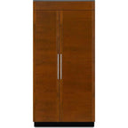  JennAir 42-inch, 25.6 cu. ft. Side-by-Side Refrigerator with Ice Maker JS42NXFXDE IMAGE 1