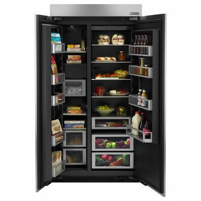  JennAir 42-inch, 25.6 cu. ft. Side-by-Side Refrigerator with Ice Maker JS42NXFXDE IMAGE 5