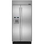  JennAir 42-inch, 25 cu. ft. Side-by-Side Refrigerator with Ice and Water JS42PPDUDE IMAGE 1