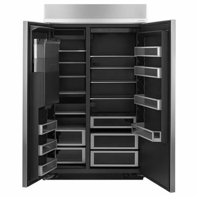  JennAir 42-inch, 25 cu. ft. Side-by-Side Refrigerator with Ice and Water JS42PPDUDE IMAGE 4