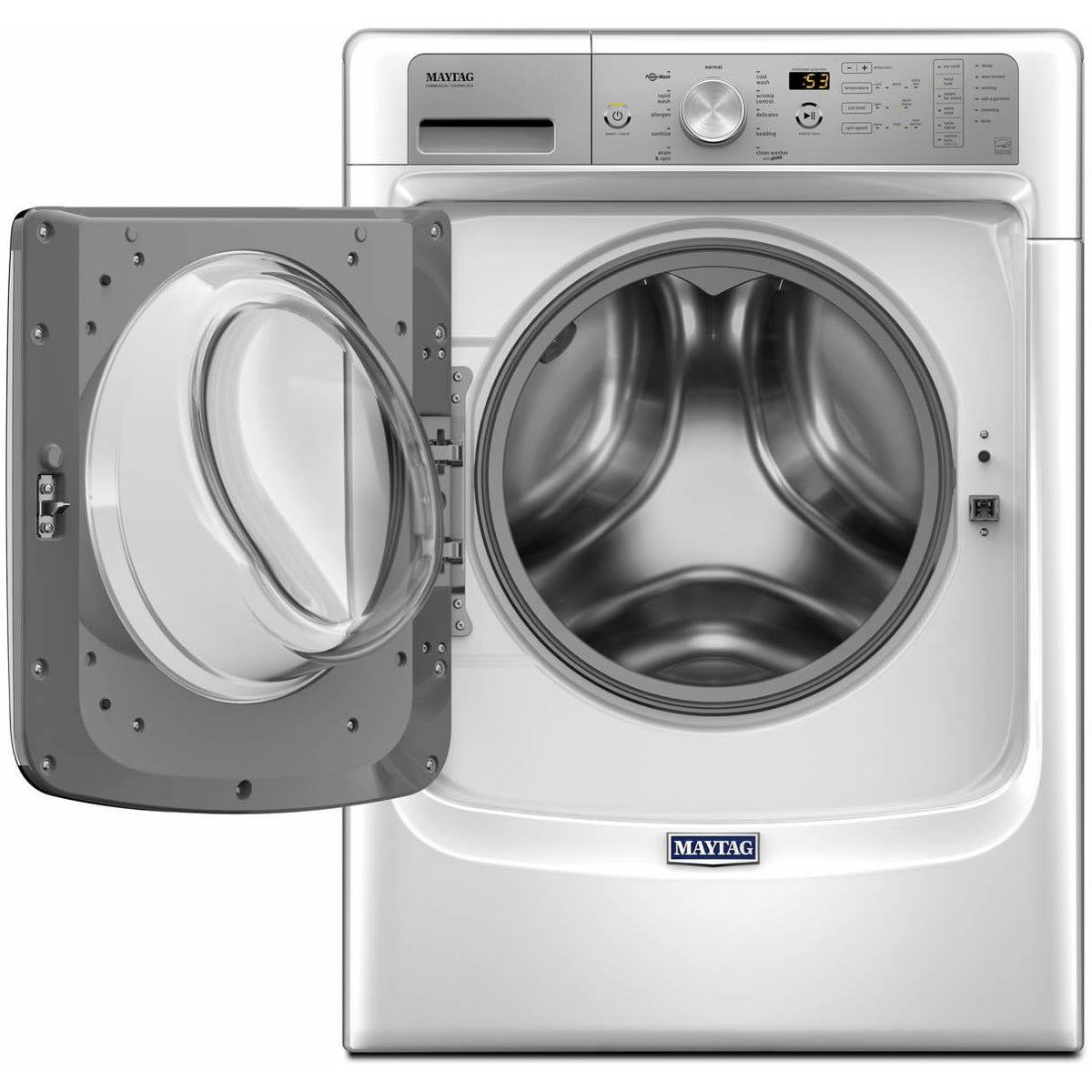  Maytag 5.2 cu. ft. Front Loading Washer with Steam MHW5500FW IMAGE 2