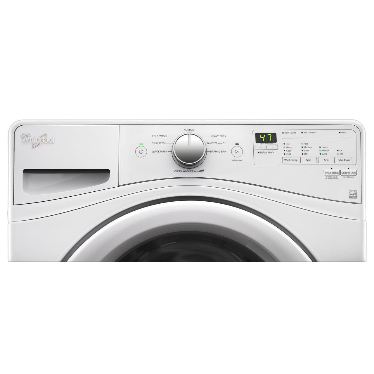  Whirlpool 4.8 cu. ft. Front Loading Washer WFW7590FW IMAGE 4