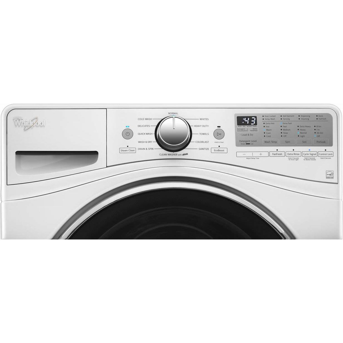  Whirlpool 5.2 cu. ft. Front Loading Washer with Steam WFW92HEFW IMAGE 3