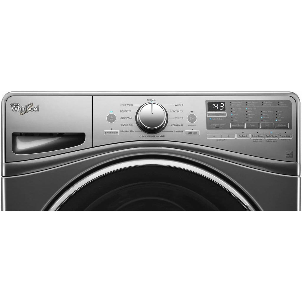  Whirlpool 5.2 cu. ft. Front Loading Washer with Steam WFW92HEFC IMAGE 4