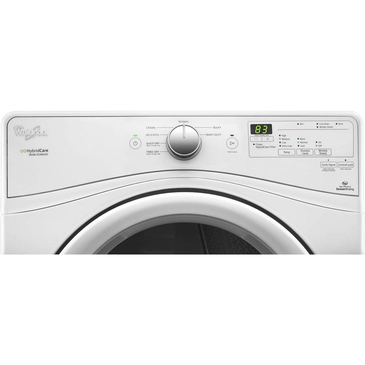 Whirlpool 7.4 cu. ft. Electric Dryer YWED7990FW IMAGE 4