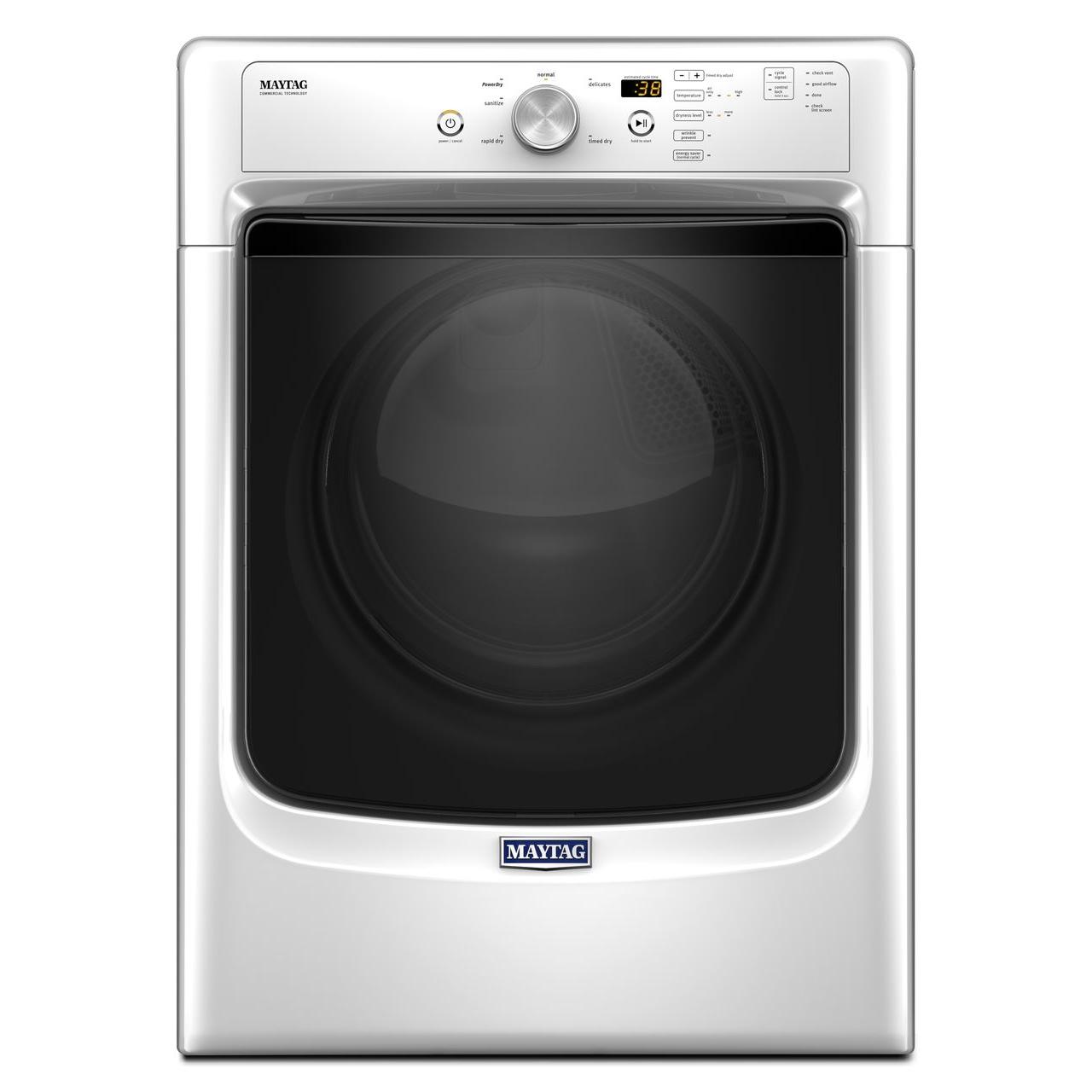  Maytag 7.4 cu. ft. Electric Dryer MED3500FW IMAGE 1