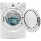  Whirlpool 7.4 cu. ft. Electric Dryer with Steam WED7505FW IMAGE 2