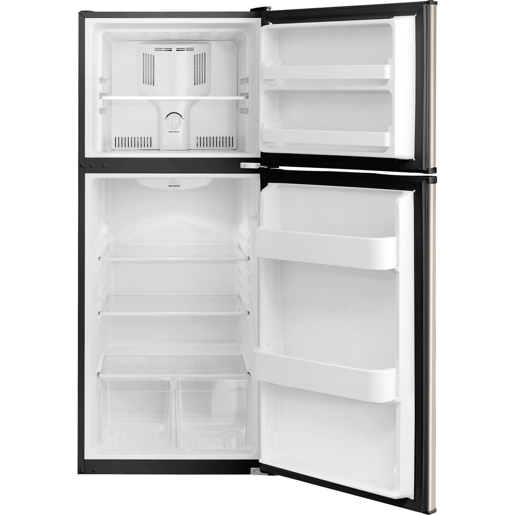  Frigidaire 24-inch, 9.9 cu. ft. Top Freezer Refrigerator FFET1022QM IMAGE 2