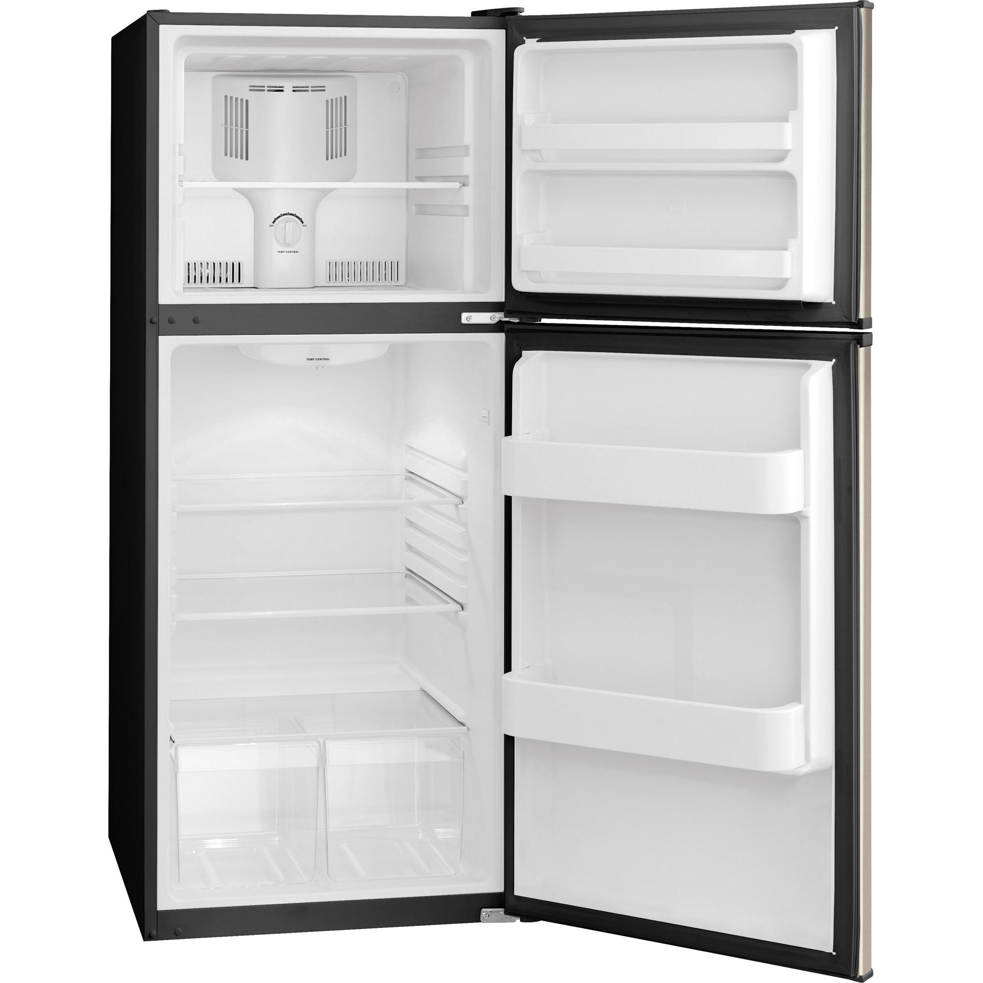  Frigidaire 24-inch, 9.9 cu. ft. Top Freezer Refrigerator FFET1022QM IMAGE 3