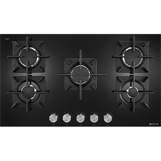  JennAir 36-inch Built-In Gas Cooktop JGC2536EB IMAGE 1