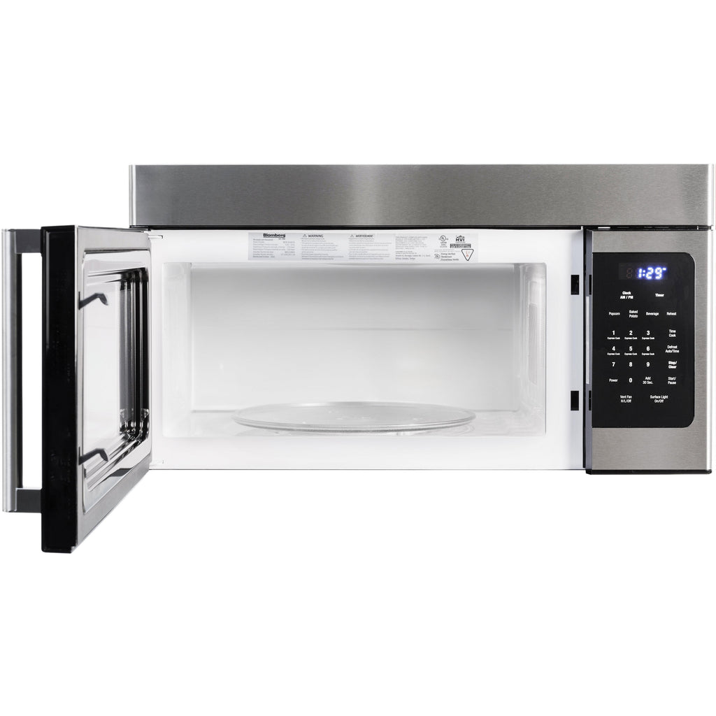  Blomberg 30-inch, 1.6 cu. ft. Over-the-Range Microwave Oven BOTR30100SS IMAGE 4