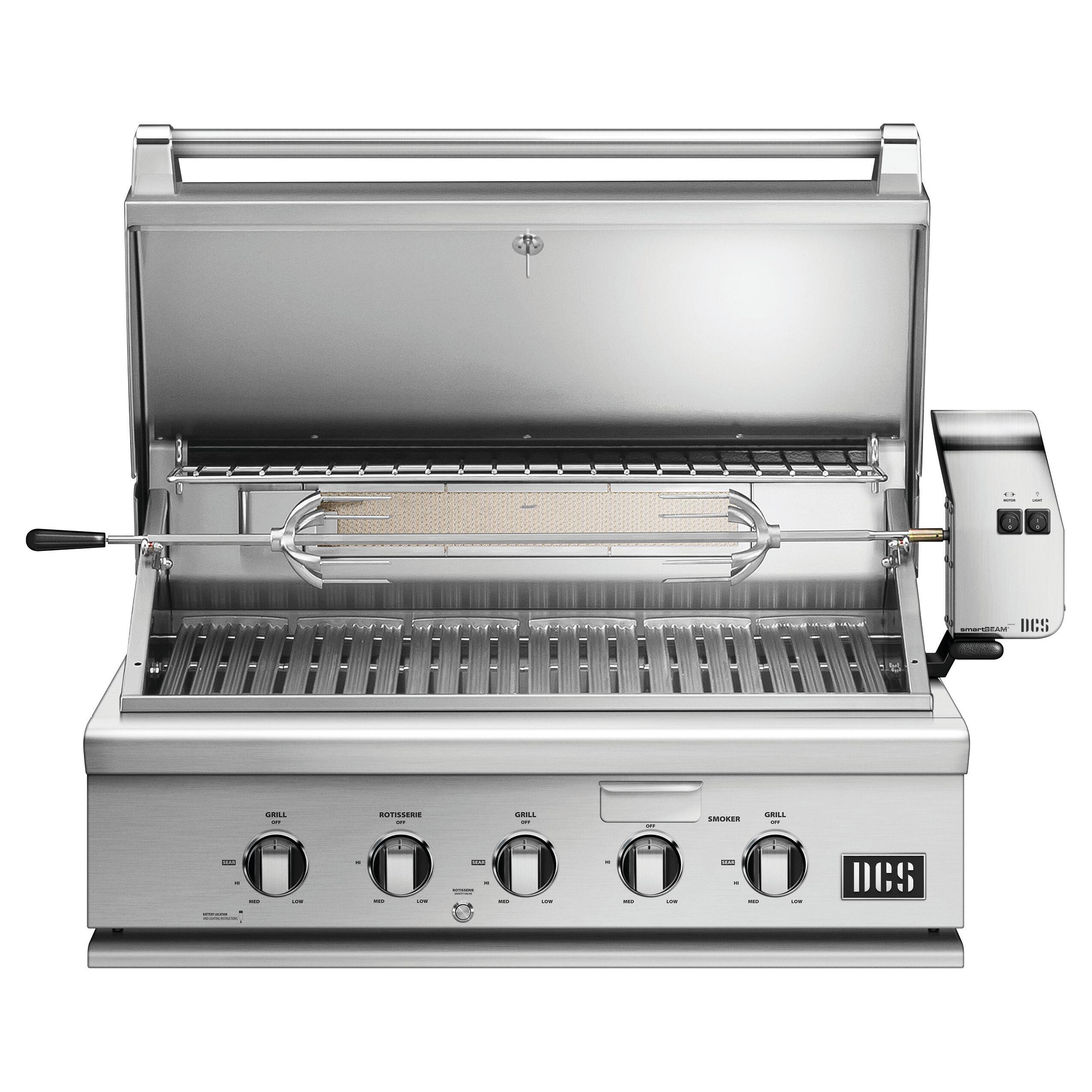  DCS Series 7 36in Built-in Gas Grill with Rotisserie BH1-36R-N IMAGE 2