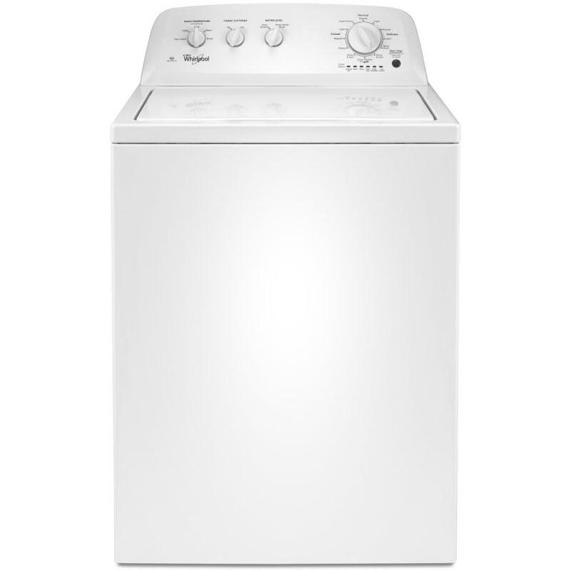  Whirlpool 4.0 cu.ft. Top Loading Washer with Dual Action Spiral Agitator WTW4616FW IMAGE 1