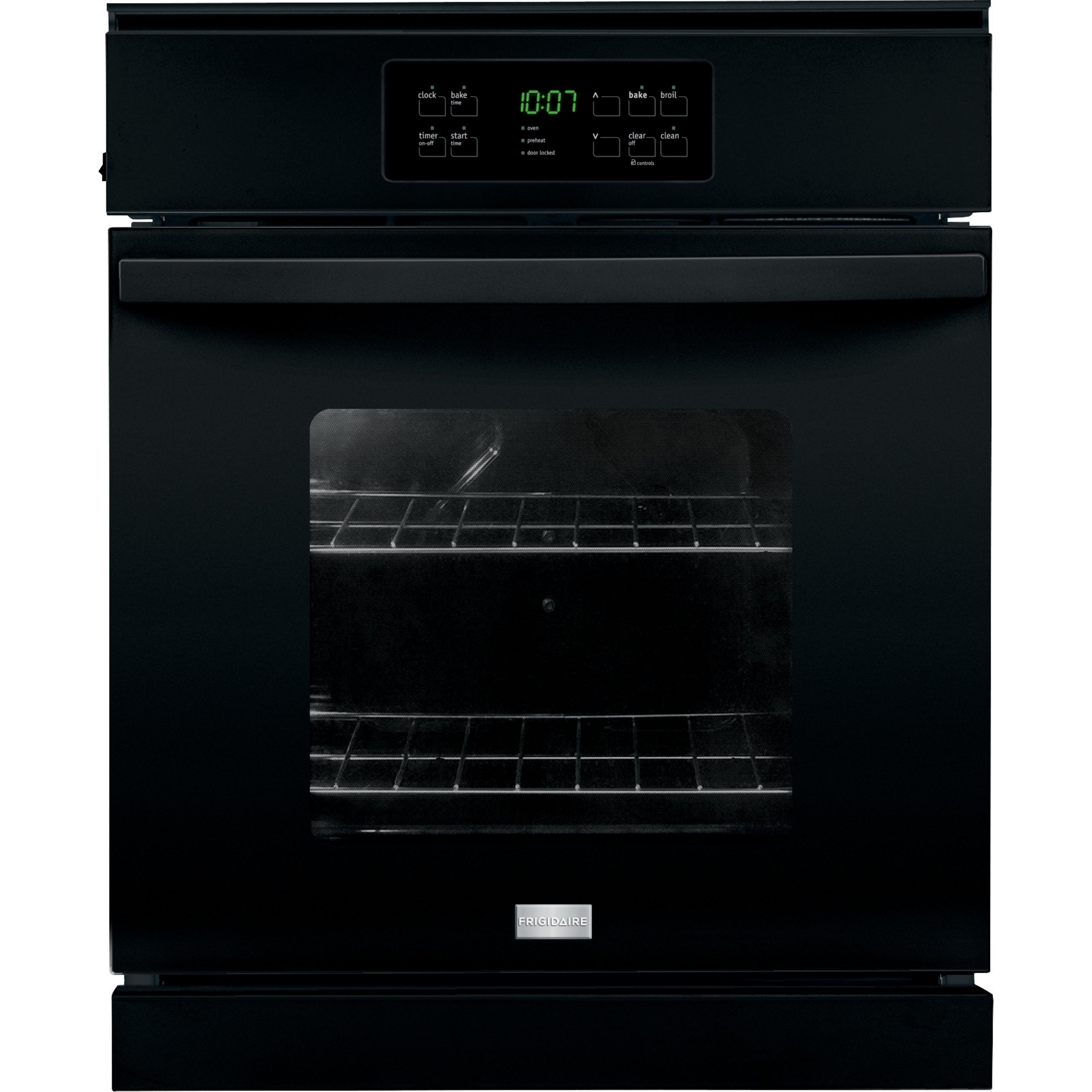  Frigidaire 24-inch, 3.3 cu. ft. Built-in Single Wall Oven FFEW2425QB IMAGE 1
