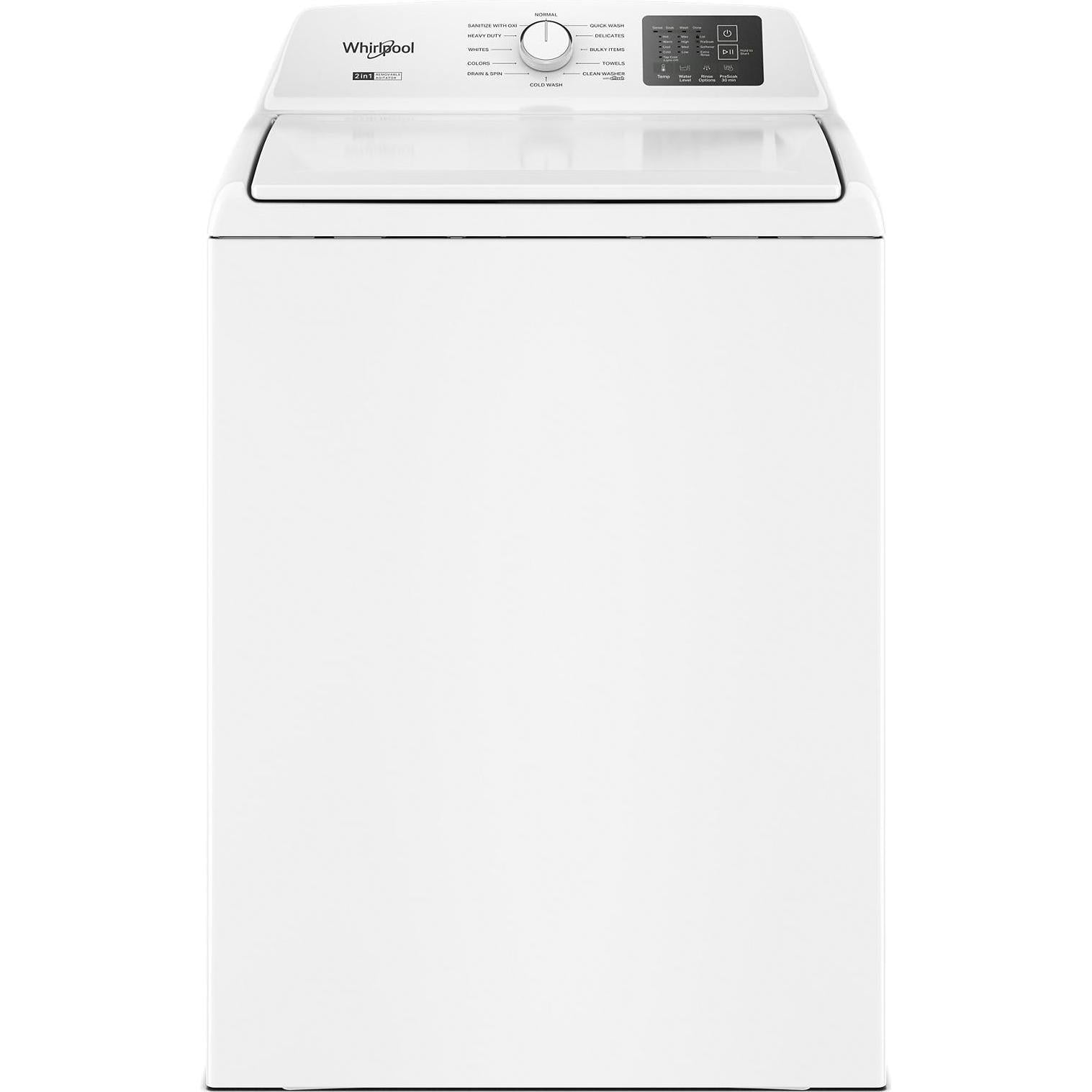  Whirlpool Laundry WTW4107SW, YWED4105SW IMAGE 2