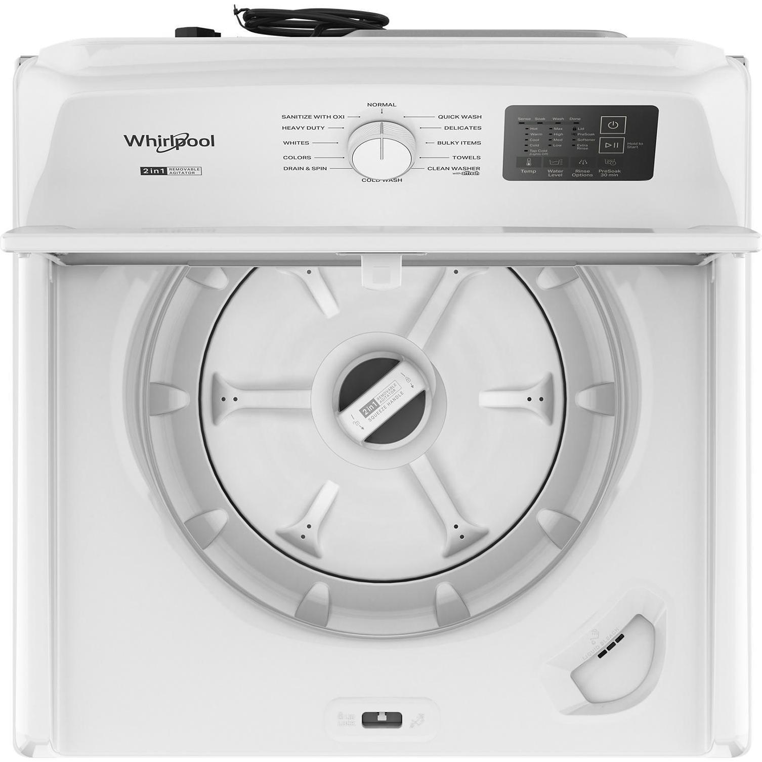  Whirlpool Laundry WTW4107SW, YWED4105SW IMAGE 3