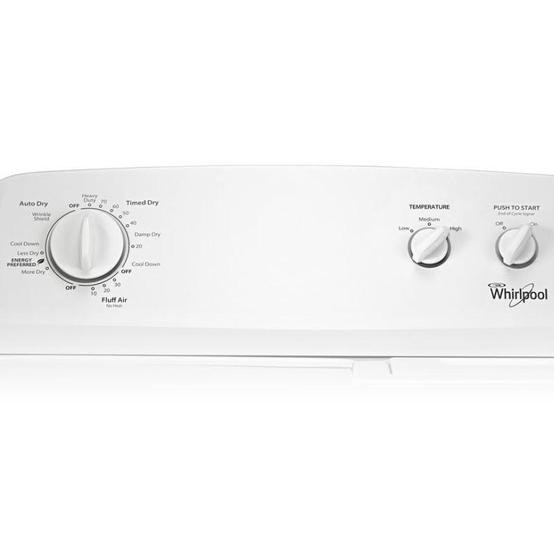  Whirlpool 7 cu. ft. Electric Dryer WED4616FW IMAGE 3