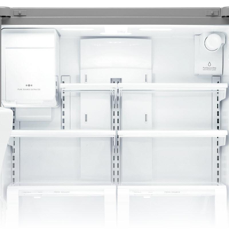  Frigidaire 36-inch, 21.9 cu. ft. Counter-Depth French 3-Door Refrigerator with Ice and Water FDBC2250SS IMAGE 4