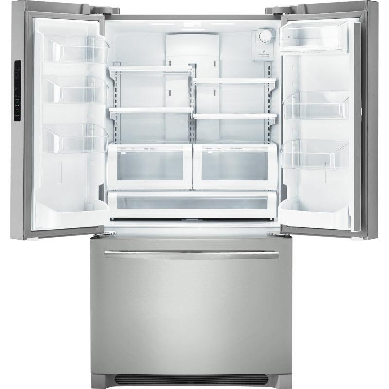  Frigidaire 36-inch, 22.4 cu. ft. Counter-Depth French 3-Door Refrigerator FDBG2250SS IMAGE 2
