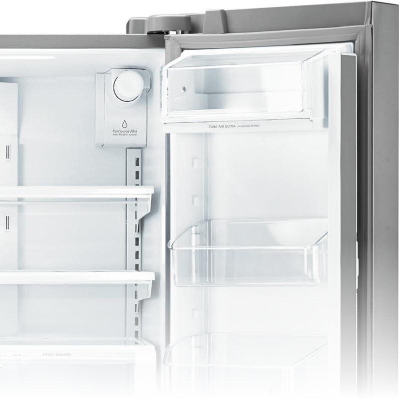  Frigidaire 36-inch, 22.4 cu. ft. Counter-Depth French 3-Door Refrigerator FDBG2250SS IMAGE 4