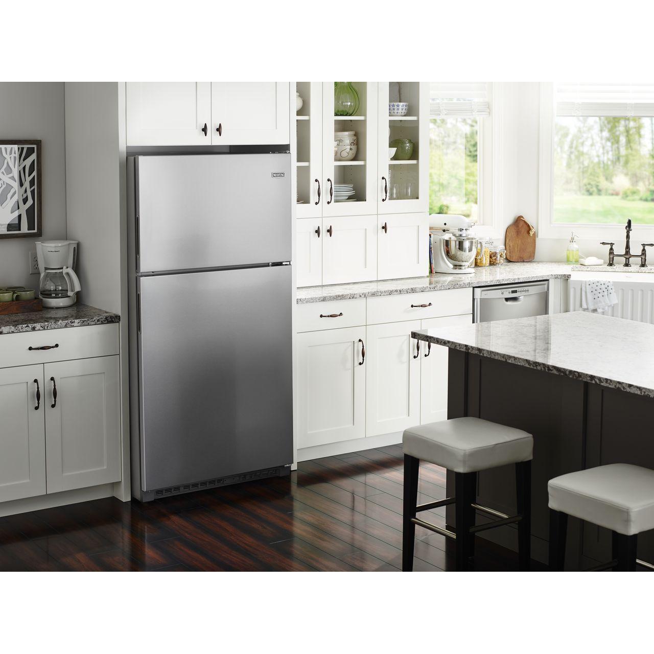  Maytag 33-inch, 20.5 cu. ft. Top Freezer Refrigerator MRT311FFFZ IMAGE 4