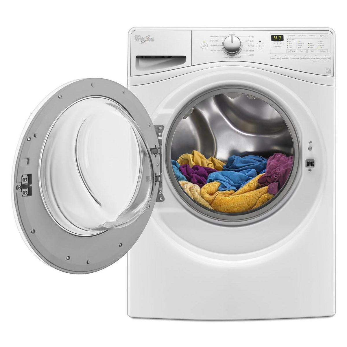  Whirlpool 5.2 cu.ft. Front Loading Washer with TumbleFresh™ Option WFW85HEFW IMAGE 4