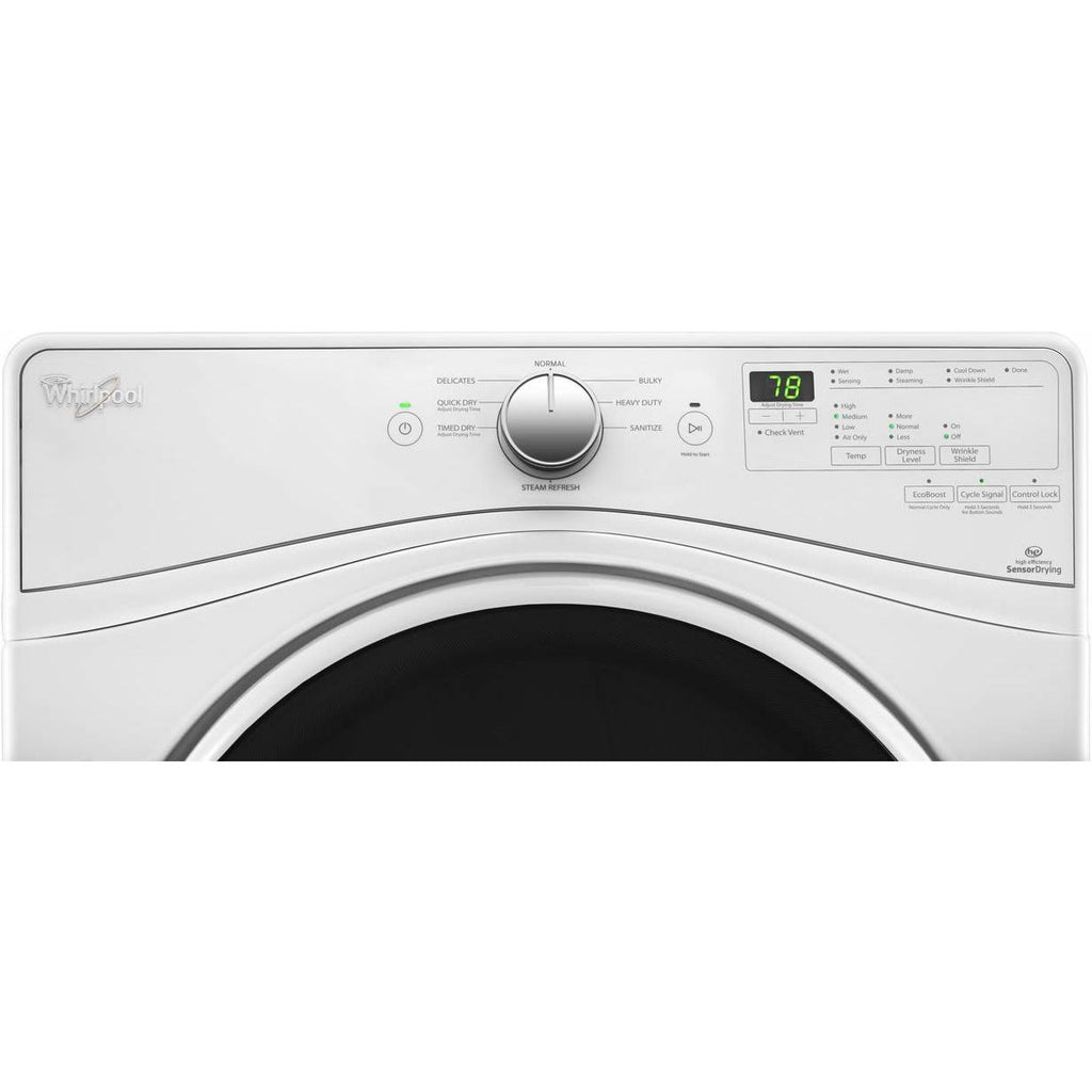  Whirlpool 7.4 cu. ft. Gas Dryer with Steam WGD85HEFW IMAGE 4