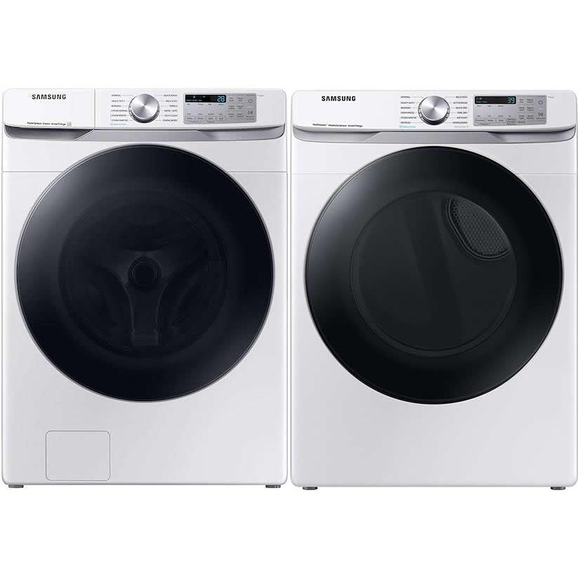  Samsung Laundry WF45B6300AW/US, DVE45B6300W/A3 IMAGE 1