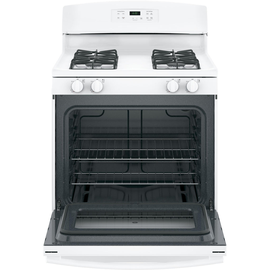  GE 30-inch Freestanding Gas Range JCGBS60DEKWW IMAGE 2