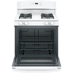  GE 30-inch Freestanding Gas Range JCGBS60DEKWW IMAGE 2