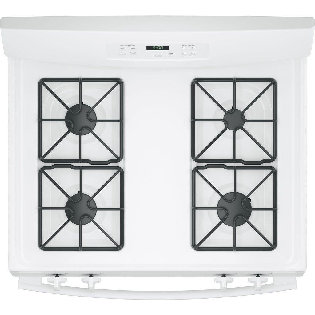  GE 30-inch Freestanding Gas Range JCGBS60DEKWW IMAGE 4