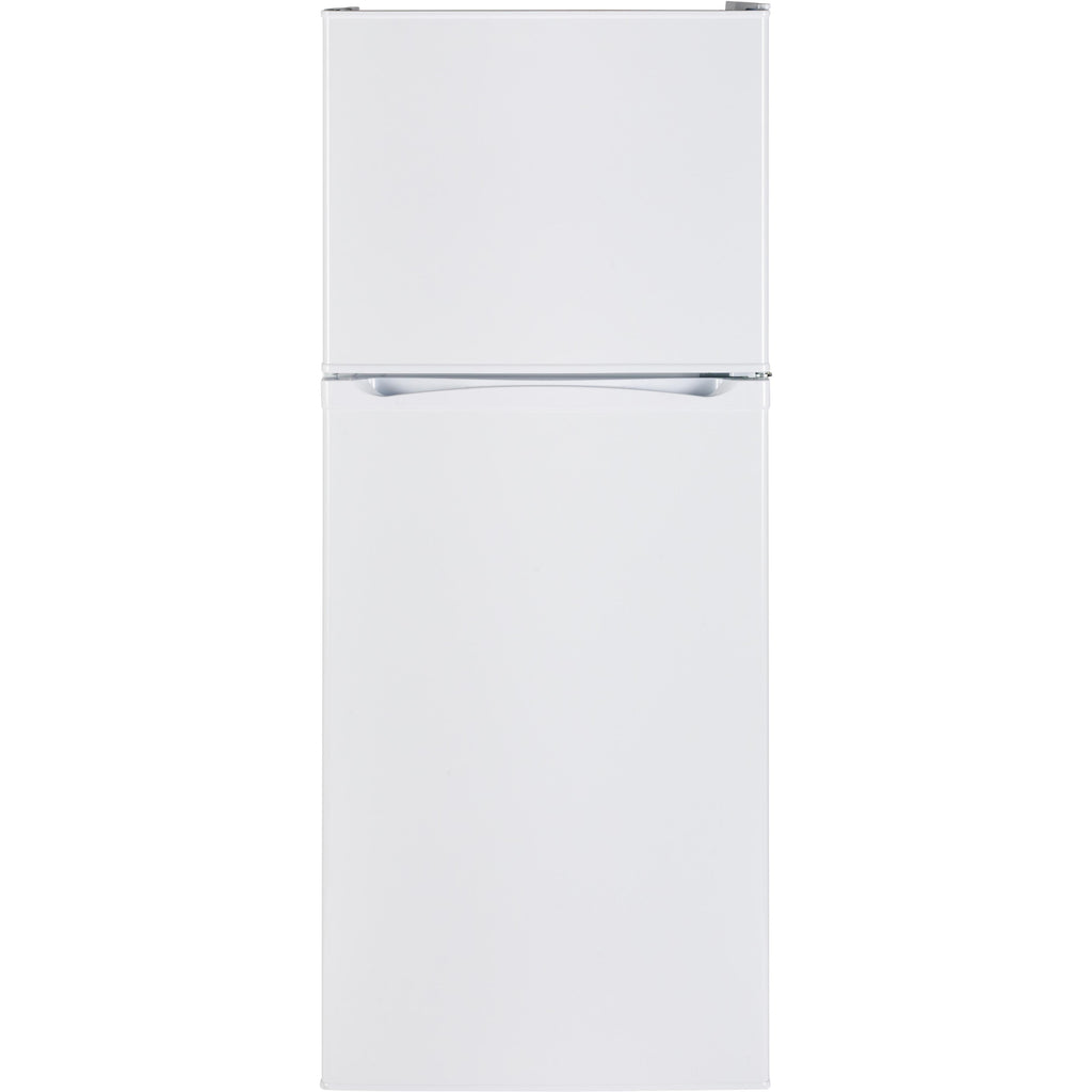  Moffat 24-inch, 11.55 cu. ft. Top Freezer Refrigerator MPE12FGKWW IMAGE 1