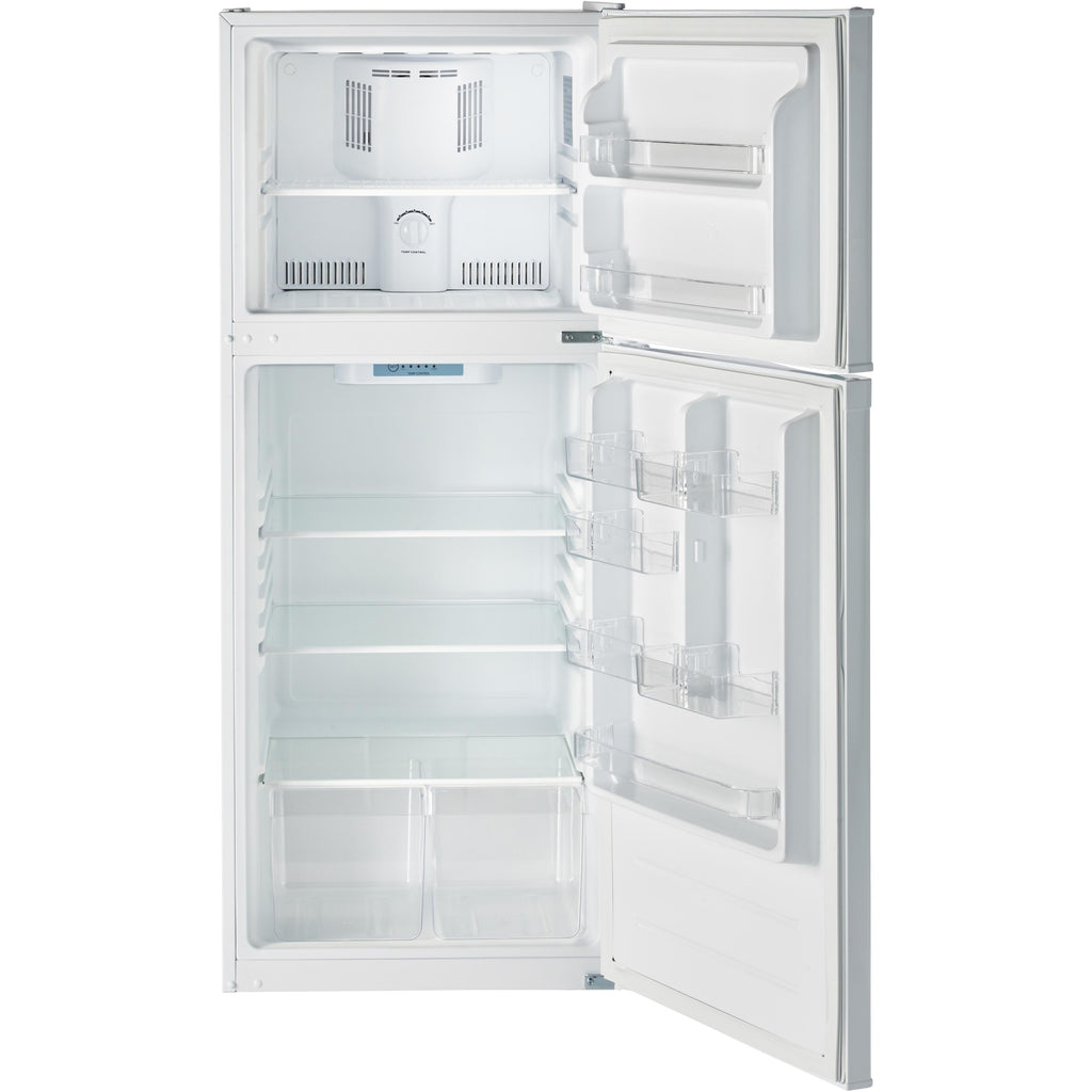  Moffat 24-inch, 11.55 cu. ft. Top Freezer Refrigerator MPE12FGKWW IMAGE 2