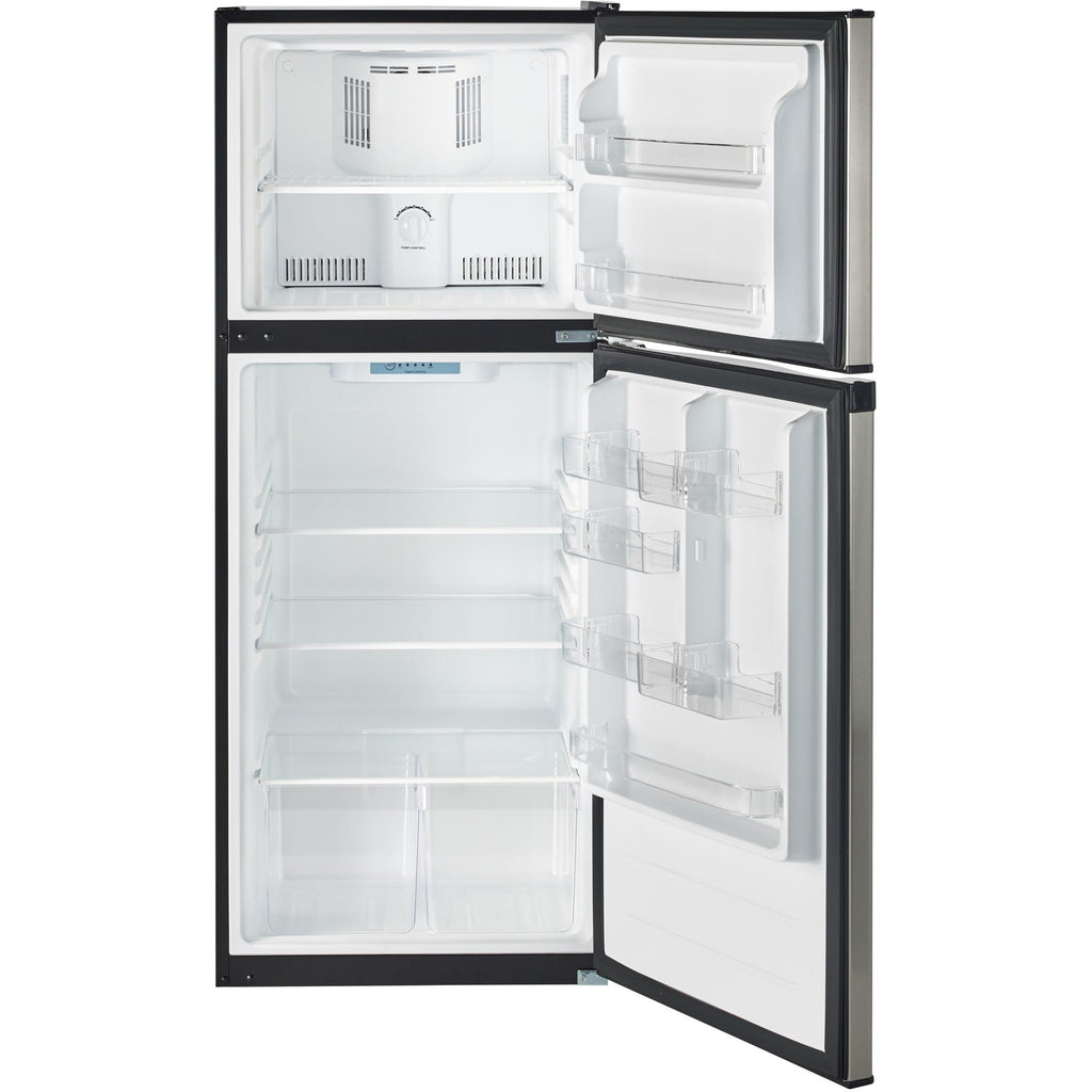  Moffat 24-inch, 11.55 cu. ft. Top Freezer Refrigerator MPE12FSKSB IMAGE 2