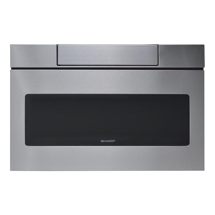  Sharp 30-inch, 1.2 cu. ft. Drawer Microwave Oven SMD3077ASC IMAGE 1
