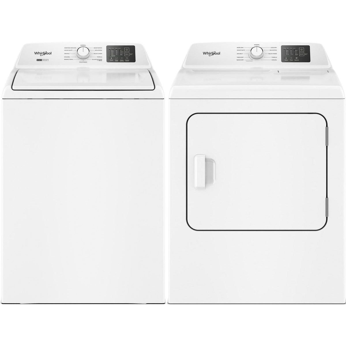  Whirlpool Laundry WTW4107SW, WGD4105SW IMAGE 1