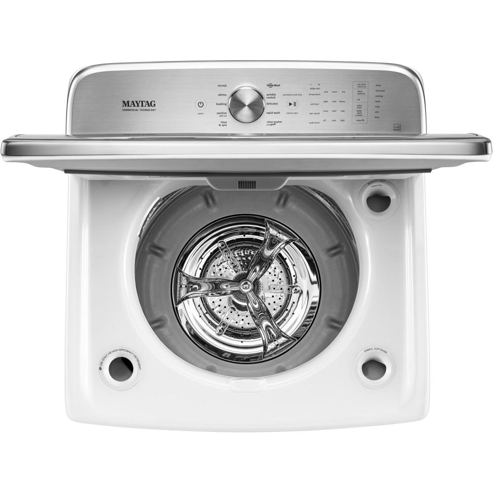  Maytag 6.2 cu. ft. Top Loading Washer with Steam MVWB955FW IMAGE 2