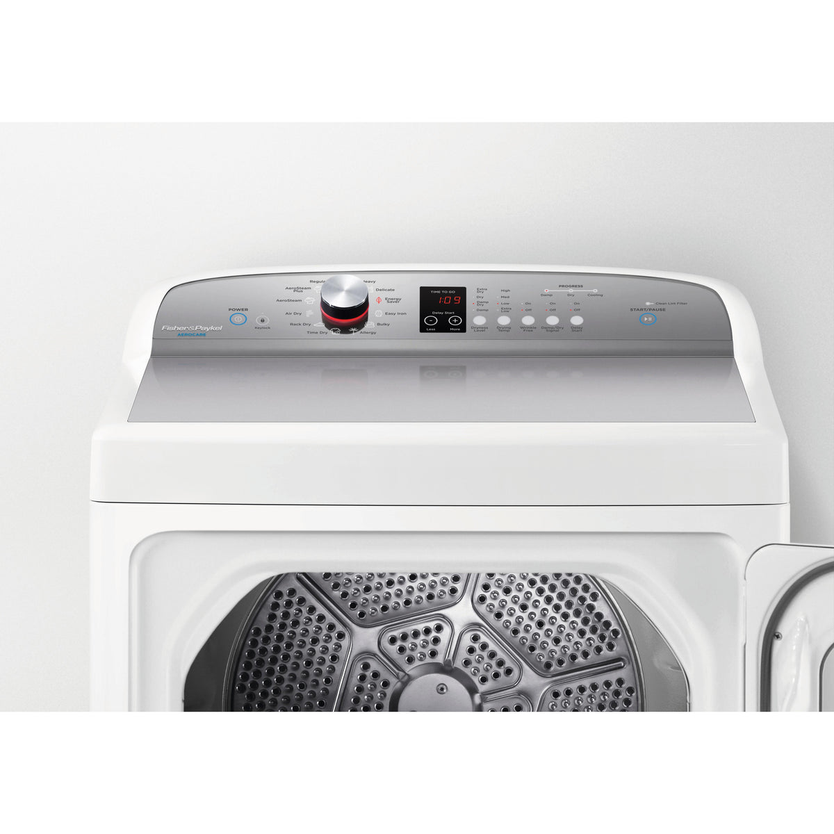  Fisher & Paykel 7 cu. ft. Electric Dryer with Steam DE7027P2 IMAGE 4