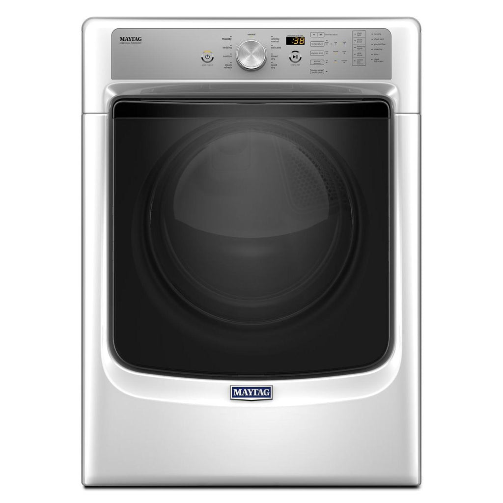  Maytag 7.4 cu. ft. Electric Dryer with Steam MED5500FW IMAGE 1