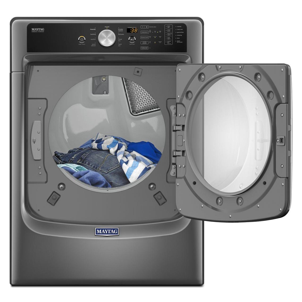  Maytag 7.4 cu. ft. Electric Dryer with Steam YMED5500FC IMAGE 2