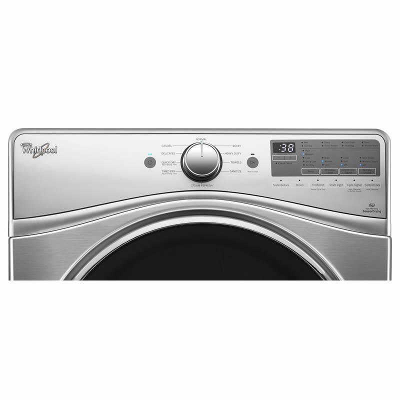  Whirlpool 8.5 cu. ft. Electric Dryer with Steam YWED92HEFU IMAGE 4