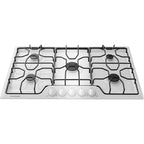  Frigidaire 36-inch Built-In Gas Cooktop FFGC3610QW IMAGE 2