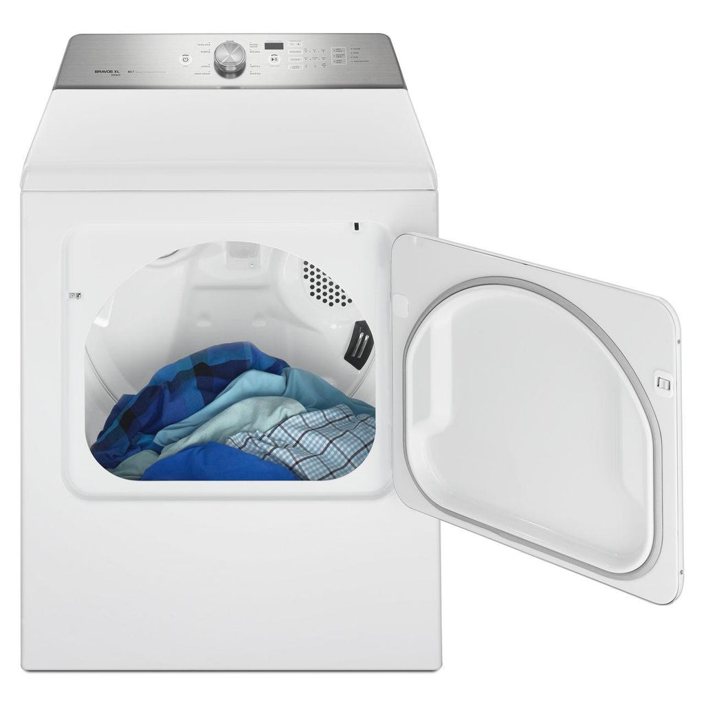  Maytag 7 cu. ft. Electric Dryer with Steam MEDB766FW IMAGE 3