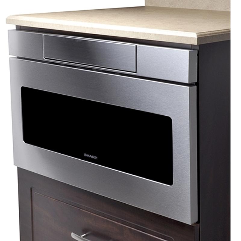  Sharp 24-inch, 1.2 cu. ft. Built-In Drawer Microwave SMD2477ASC IMAGE 2