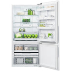  Fisher & Paykel 32-inch, 17.5 cu. ft. Counter-Depth Bottom Freezer Refrigerator RF170BRPW6 IMAGE 2