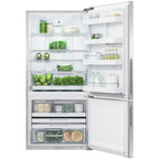  Fisher & Paykel 32-inch, 17.6 cu. ft. Counter-Depth Bottom Freezer Refrigerator with ActiveSmart™ RF170BRPX6 IMAGE 2
