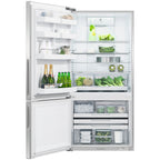  Fisher & Paykel 32-inch, 17.6 cu. ft. Counter-Depth Bottom Freezer Refrigerator with ActiveSmart™ RF170BLPUX6 IMAGE 2
