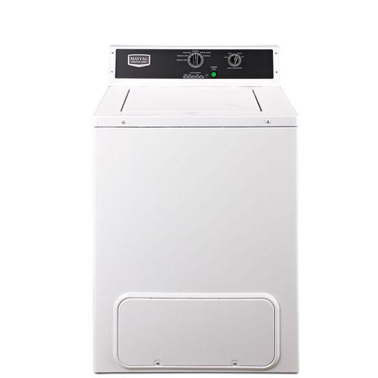  Maytag Commercial Laundry Metered Top Loading Commercial Washer MVW18MNBWW IMAGE 1