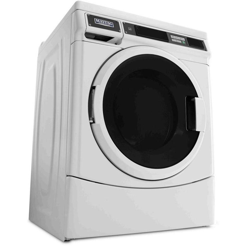  Maytag Commercial Laundry Card Front Loading Commercial Washer MHN33PRCWW IMAGE 2